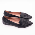 Ballerina Glattleder Schwarz