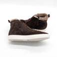 Sneakers Lammfell braun