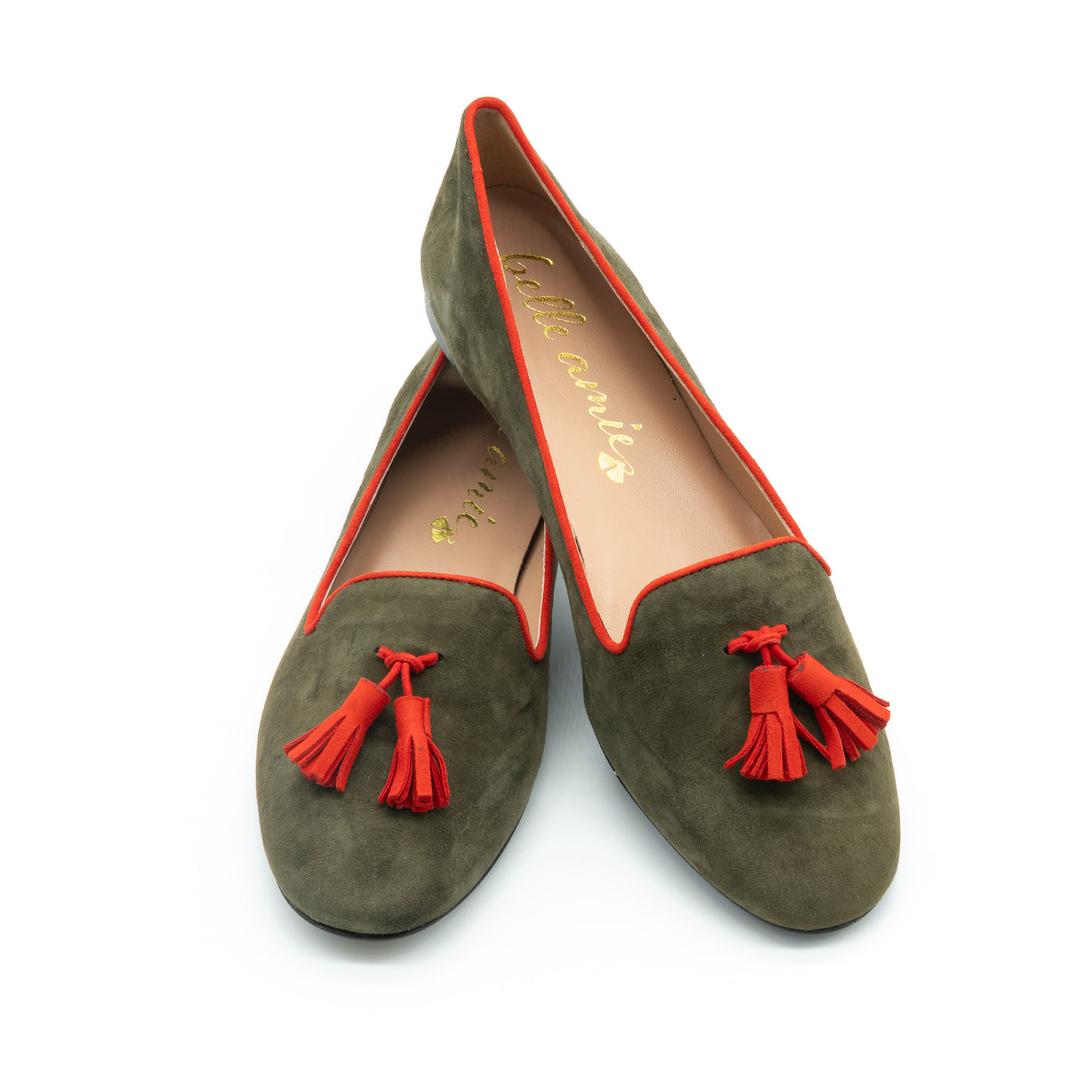Olive - Feuerrot