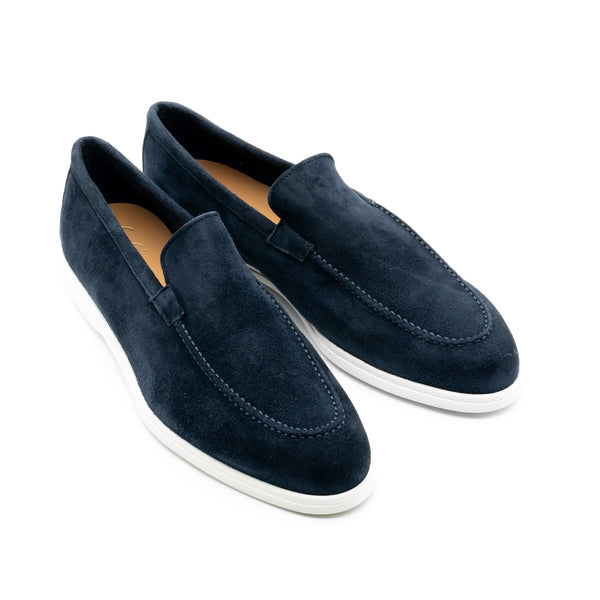 Lady Loafer flach Navy