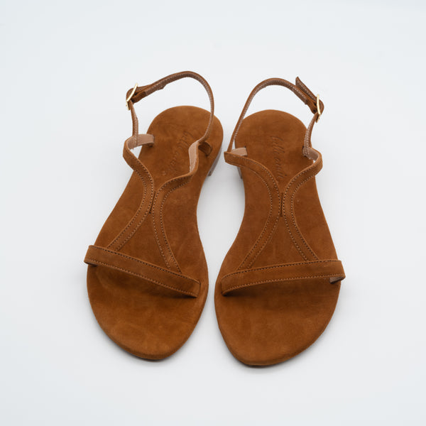 Sandalen Cognac