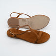 Sandalen Cognac