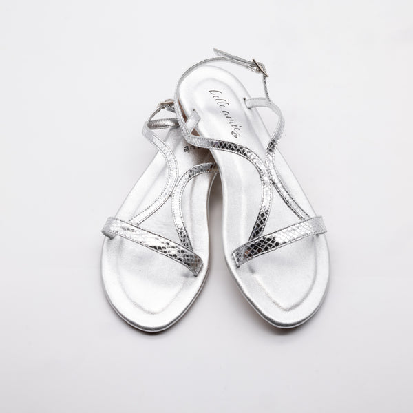 Sandalen Wash Argento