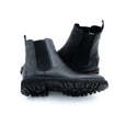 Lammfell Chelsea Boot Schwarz