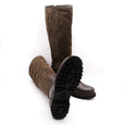 Marroni Stiefel Braun hoch