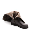 Marroni Stiefel Braun hoch