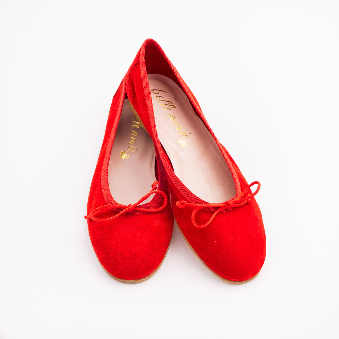 belle amie- ballerina in kirschrot