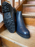 Lammfell Chelsea Boot Navy