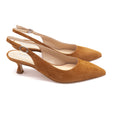 Cognac Pumps (Sling)