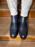 Lammfell Chelsea Boot Navy