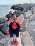 Ballerina leuchtendes Orange