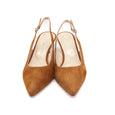 Cognac Pumps (Sling)