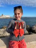 Ballerina leuchtendes Orange