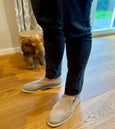Herrenloafer taupe