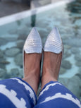 Spitzer Silber Loafer