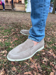 Herrenloafer taupe