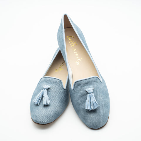 Loafer mit Ledersohle