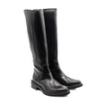 Stiefel Glattleder SCHWARZ