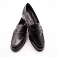 College Loafer Glattleder Nero