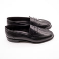 College Loafer Glattleder Nero