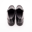 College Loafer Glattleder Nero