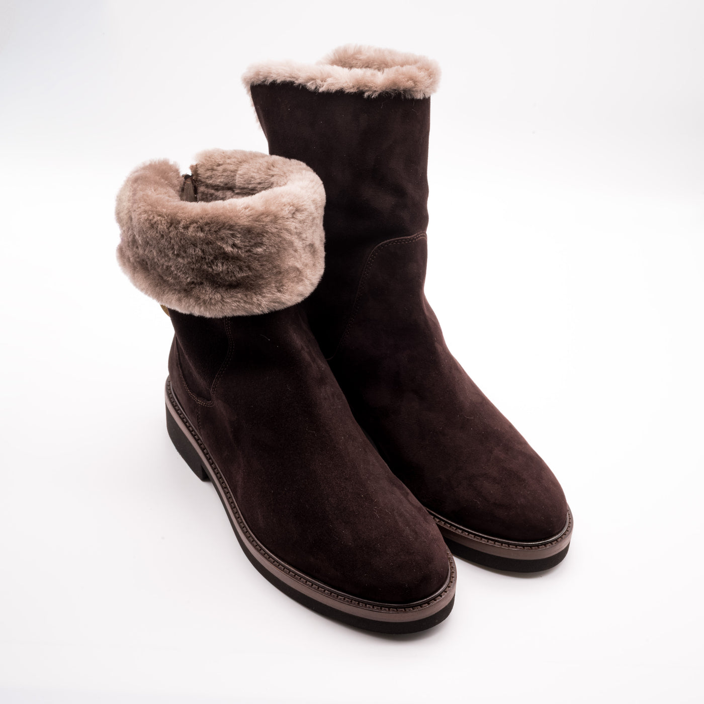 Lammfellboots Camoscio braun