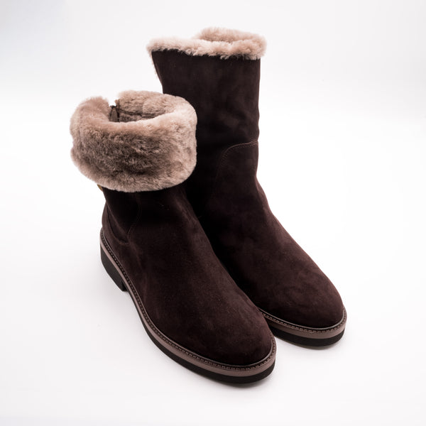Lammfellboots Camoscio braun