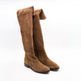 Stiefel Overknee braun